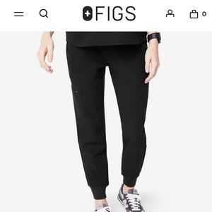 2 pair TALL medium fig jogger scrubs